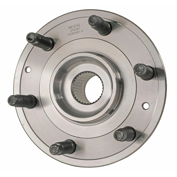 MOOG 515197 Wheel Bearing and Hub Assembly, Front Side