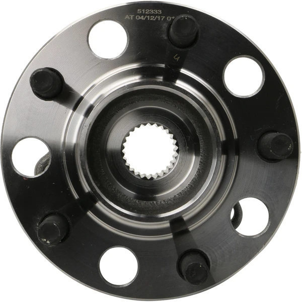 MOOG 512333 Wheel Bearing and Hub Assembly, Rear Side