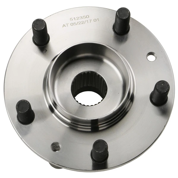 MOOG 512350 Wheel Bearing and Hub Assembly, Rear Side