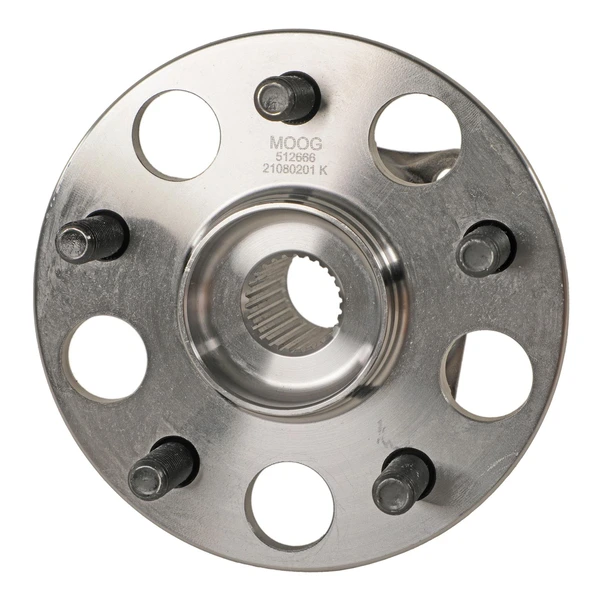 MOOG 512666 Wheel Bearing and Hub Assembly, Rear Side
