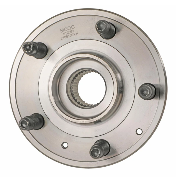 MOOG 512663 Wheel Bearing and Hub Assembly, Rear Side
