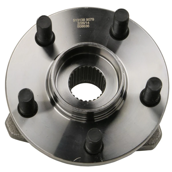 MOOG 513138 Wheel Bearing and Hub Assembly, Front Side