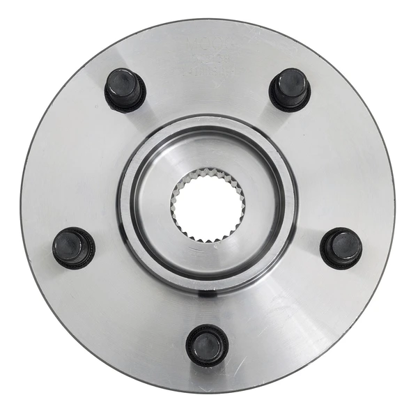 MOOG 513158 Wheel Bearing and Hub Assembly, Front Side