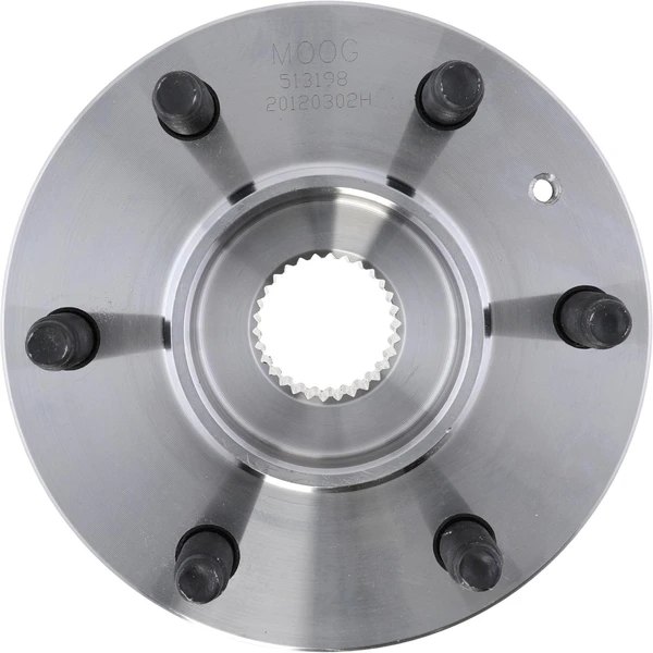 MOOG 513198 Wheel Bearing and Hub Assembly, Front Side