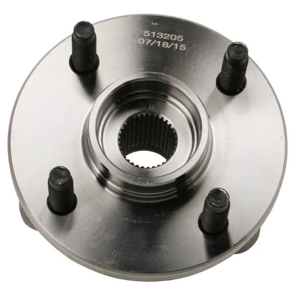 MOOG 513205 Wheel Bearing and Hub Assembly, Front Side