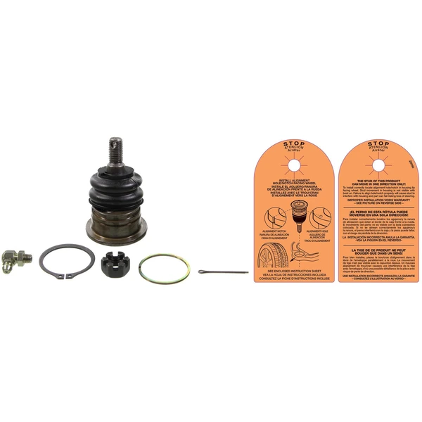 MOOG K500128 Suspension Ball Joint, Front Upper