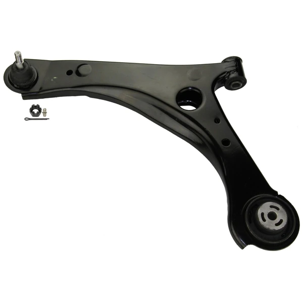 MOOG RK622033 Suspension Control Arm and Ball Joint Assembly, Front Left Lower