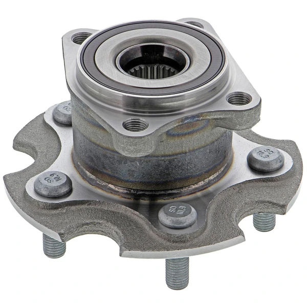 Mevotech H512374 Wheel Bearing and Hub Assembly, Rear Side