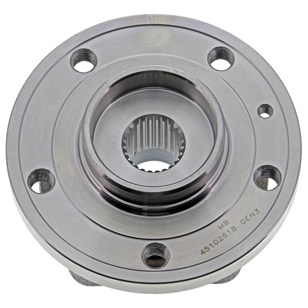 Mevotech H513174 Wheel Bearing and Hub Assembly, Front Side