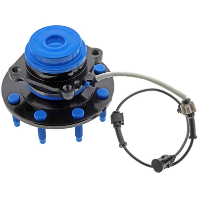 Mevotech TXF515059 Wheel Bearing and Hub Assembly, Front Side