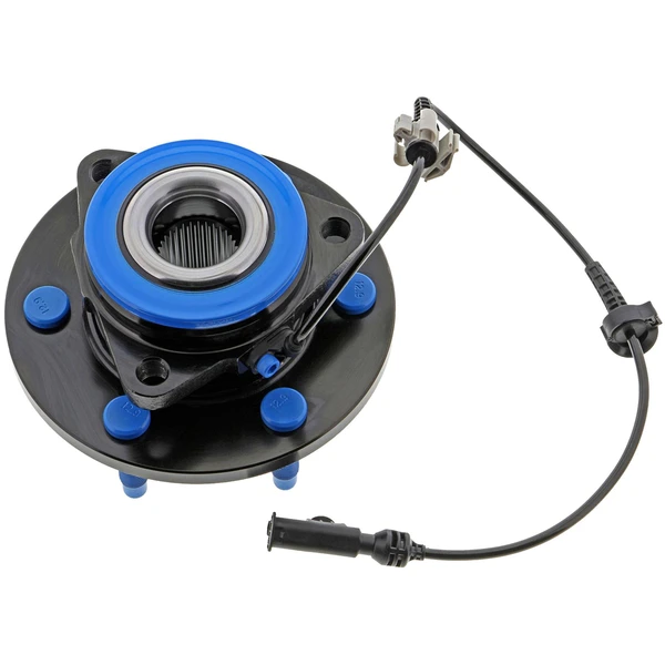 Mevotech TXF515096 Wheel Bearing and Hub Assembly, Front Side