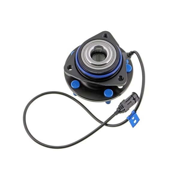 Mevotech TXF513124 Wheel Bearing and Hub Assembly, Front Side