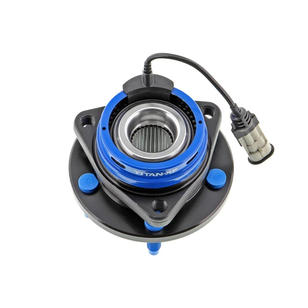 Mevotech TXF513214 Wheel Bearing and Hub Assembly, Front Side