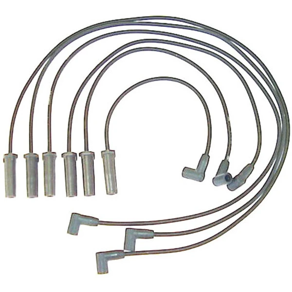 Spark Plug Wire Set - Denso 671-6062