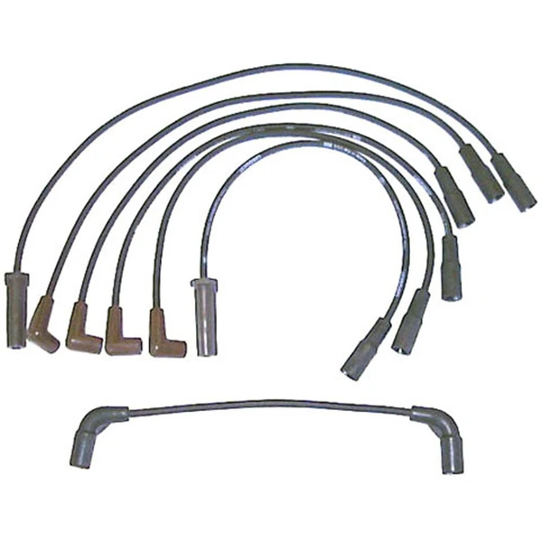 Spark Plug Wire Set - Denso 671-6068