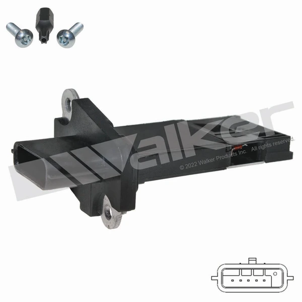 Walker Products 245-1117 Mass Air Flow Sensor
