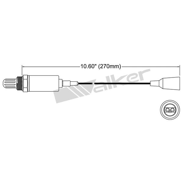 Walker Products 250-21013 Oxygen Sensor