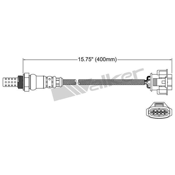 Walker Products 250-24612 Oxygen Sensor
