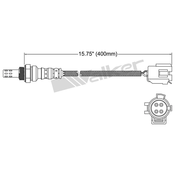 Walker Products 250-24942 Oxygen Sensor