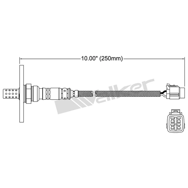 Walker Products 250-24059 Oxygen Sensor, Upstream