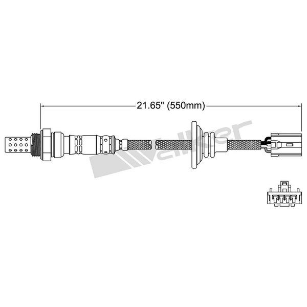 Walker Products 250-24224 Oxygen Sensor