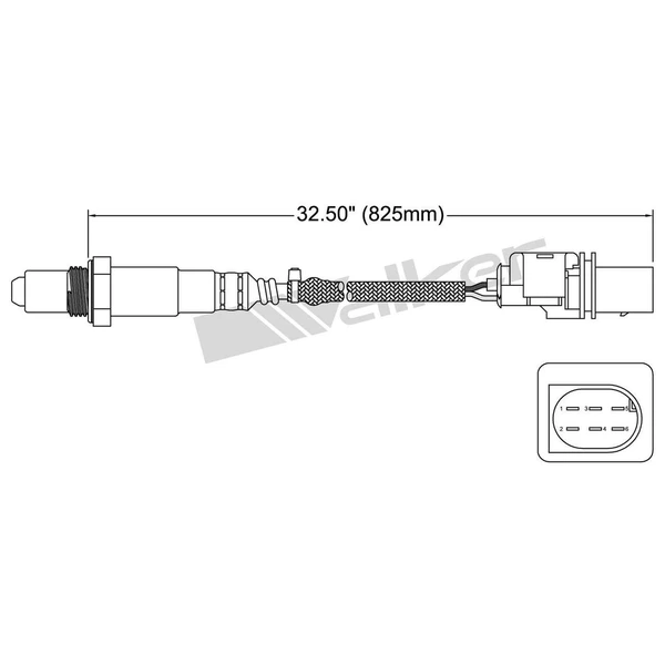 Walker Products 250-25045 Oxygen Sensor