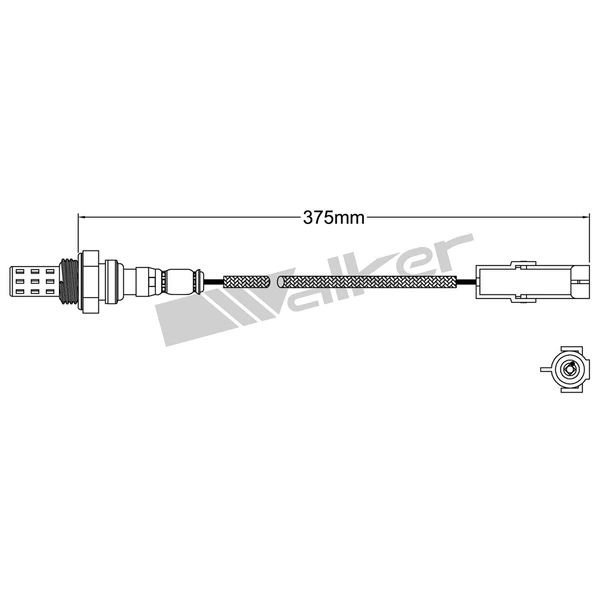Walker Products 932-11001 Oxygen Sensor