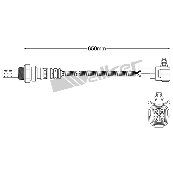 Walker Products 932-14024 Oxygen Sensor