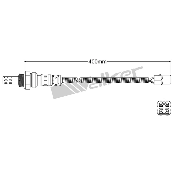 Walker Products 932-14043 Oxygen Sensor