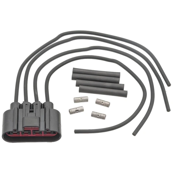 Standard S2443 HVAC Blower Motor Resistor Connector, Front Side