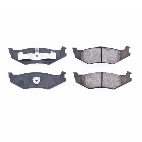 Disc Brake Pad Set - Rear Side - PowerStop 16-512