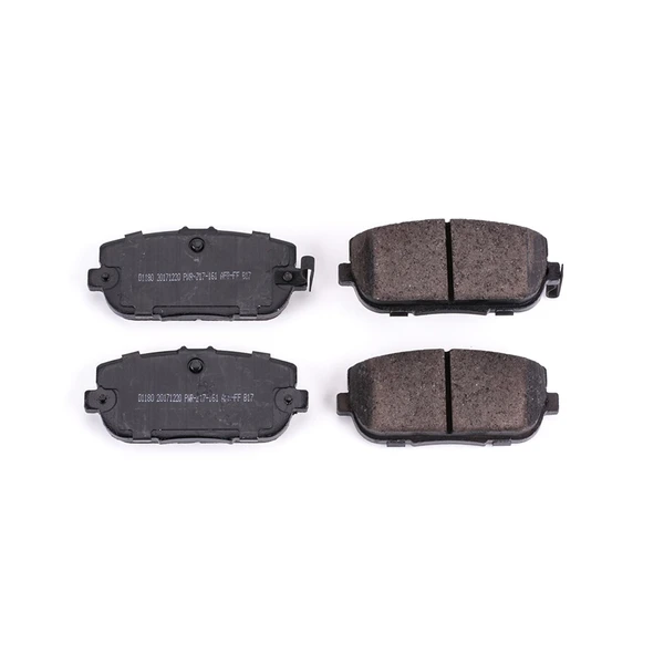 1. PowerStop 16-1180 Disc Brake Pad Set - Rear Side