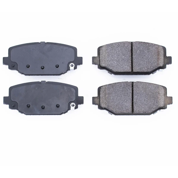 Disc Brake Pad Set - Rear Side - PowerStop 16-1596