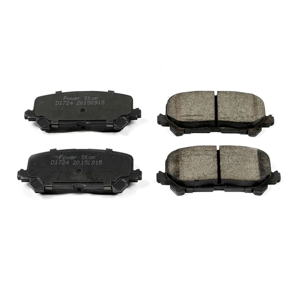Disc Brake Pad Set - Rear Side - PowerStop 16-1724