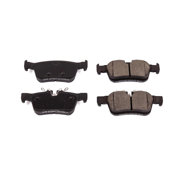 Disc Brake Pad Set - Rear Side - PowerStop 16-1938