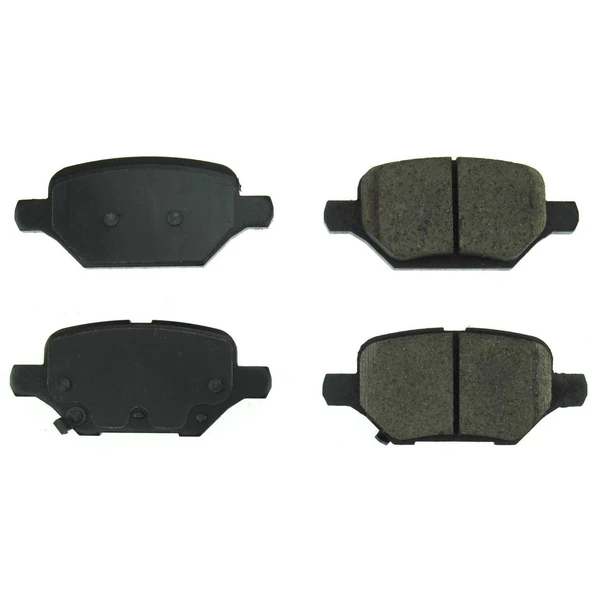 Disc Brake Pad Set - Rear Side - PowerStop 16-2168