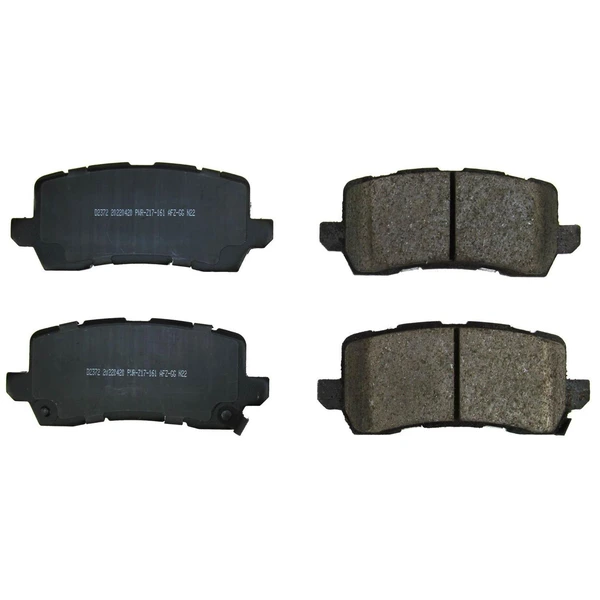 Disc Brake Pad Set - Rear Side - PowerStop 16-2372