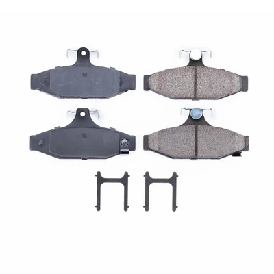 Disc Brake Pad Set - Rear Side - PowerStop 17-413