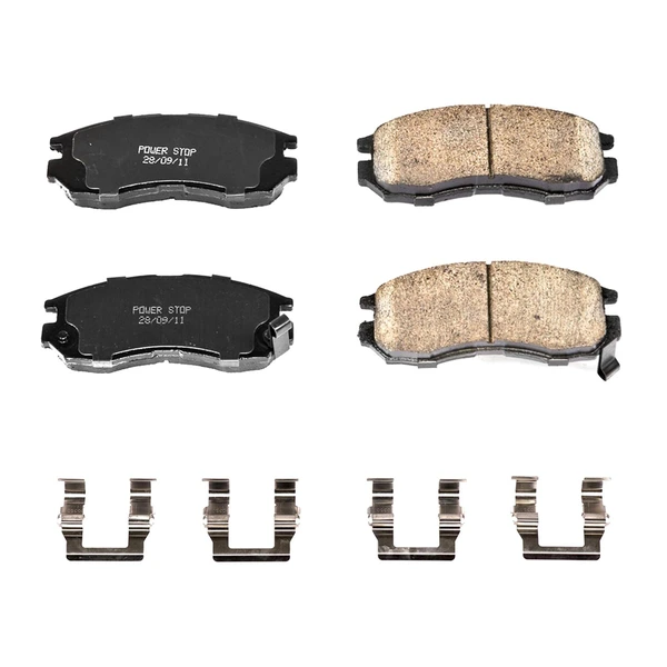 Disc Brake Pad Set - Front Side - PowerStop 17-484