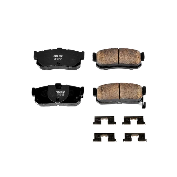 Disc Brake Pad Set - Rear Side - PowerStop 17-540