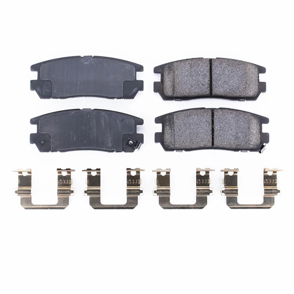 Disc Brake Pad Set - Rear Side - PowerStop 17-580