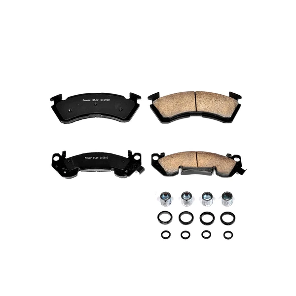 Disc Brake Pad Set - Front Side - PowerStop 17-614