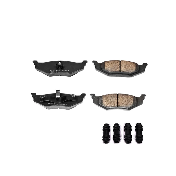 Disc Brake Pad Set - Rear Side - PowerStop 17-641
