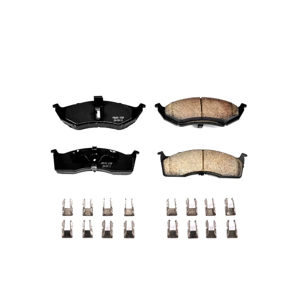 Disc Brake Pad Set - Front Side - PowerStop 17-642