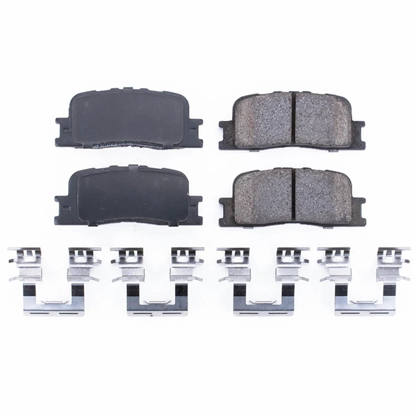 Disc Brake Pad Set - Rear Side - PowerStop 17-885