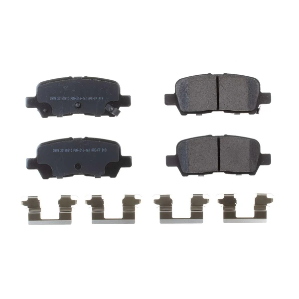 Disc Brake Pad Set - Rear Side - PowerStop 17-999