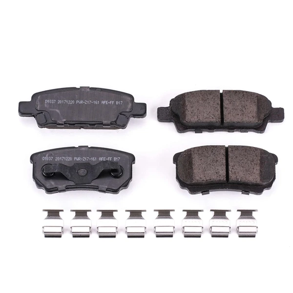 Disc Brake Pad Set - Rear Side - PowerStop 17-1037