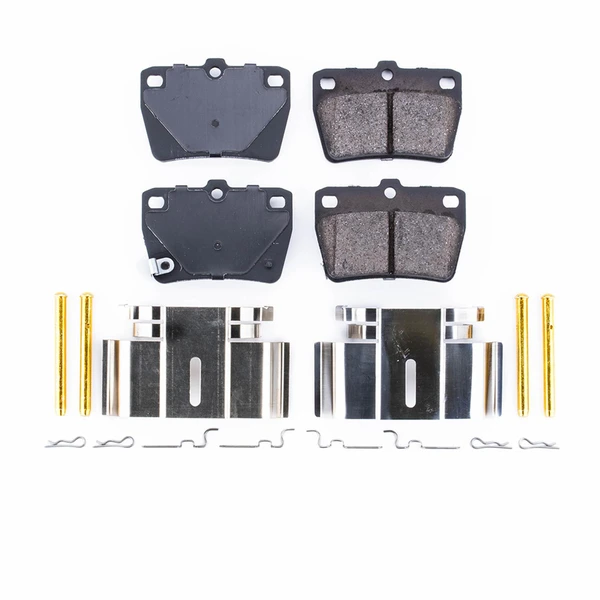 Disc Brake Pad Set - Rear Side - PowerStop 17-1051
