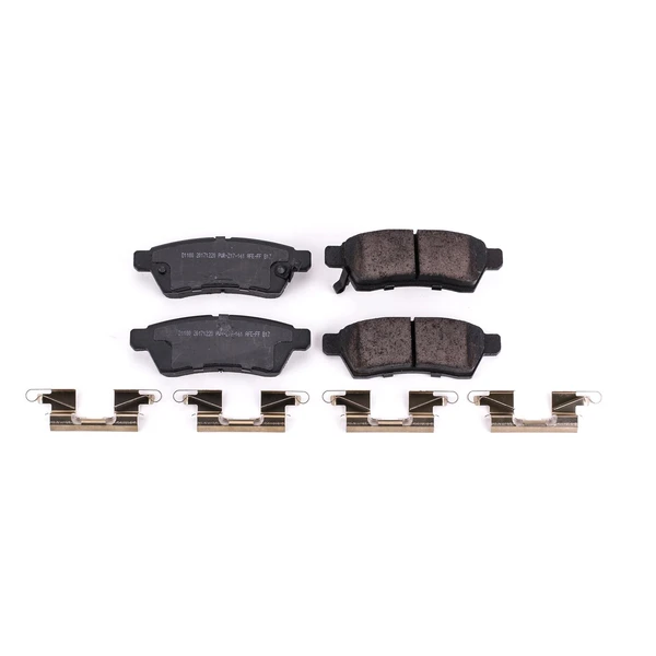 Disc Brake Pad Set - Rear Side - PowerStop 17-1100