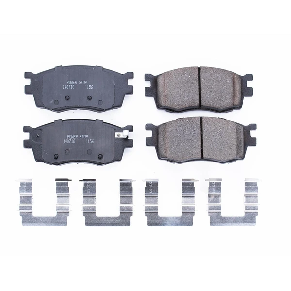 Disc Brake Pad Set - Front Side - PowerStop 17-1156